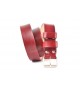 Red Leather belt