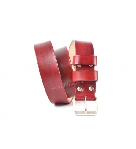 Red Leather belt