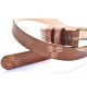 Celtic leather belt